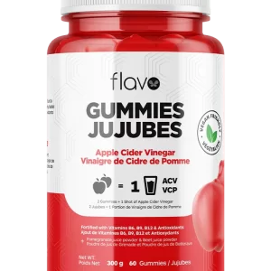 flavo apple cider vinegar gummies 60 servings