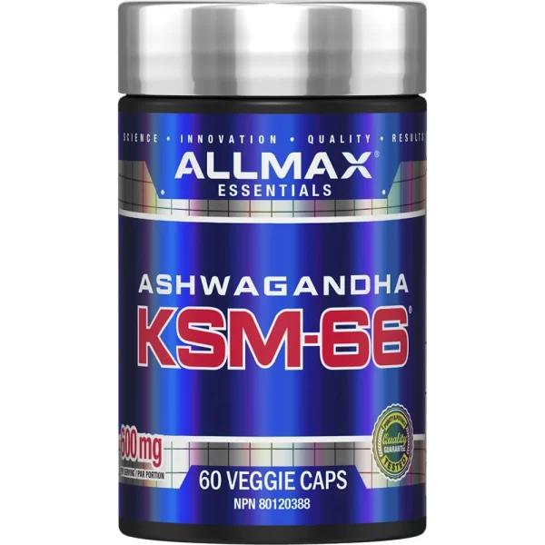 allmax ashwagandha ksm 66 60 caps