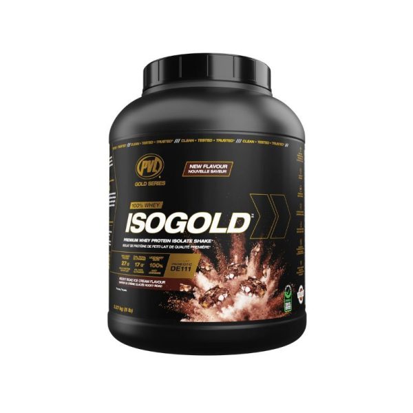 pvl isogold 5lbs premium whey protein isolate