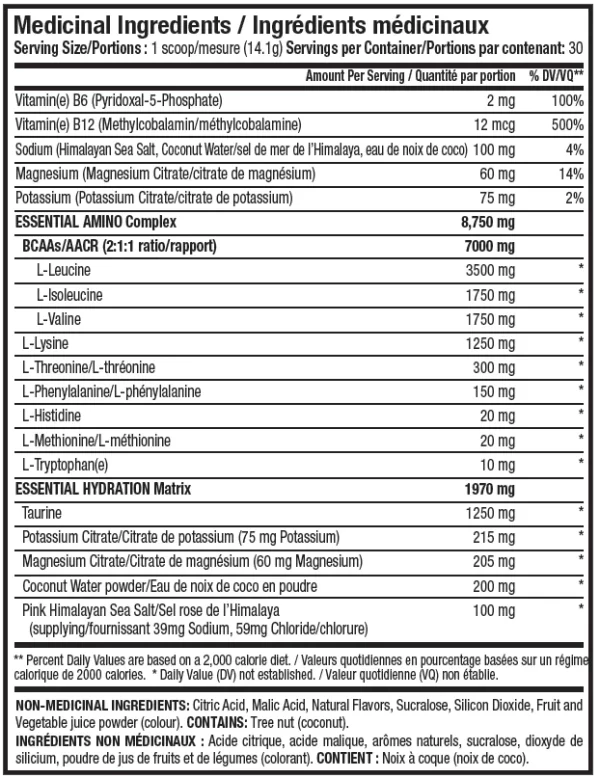 ans quench eaa 30 servings