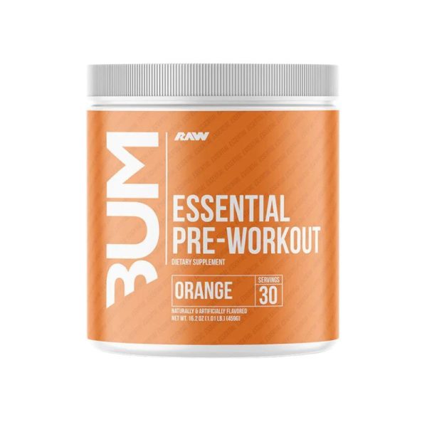 cbum x raw essential pre workout 30 servings