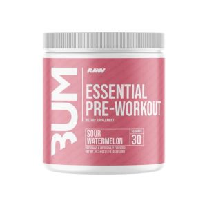 cbum x raw essential pre workout 30 servings