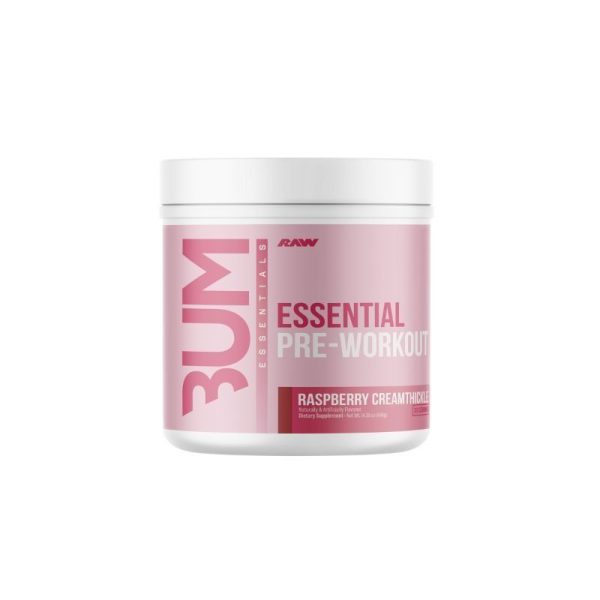 cbum x raw essential pre workout 30 servings