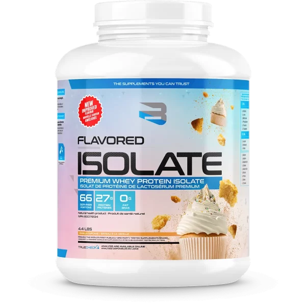 believe protein isolate 4.4lbs