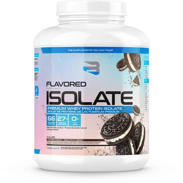 believe protein isolate 4.4lbs